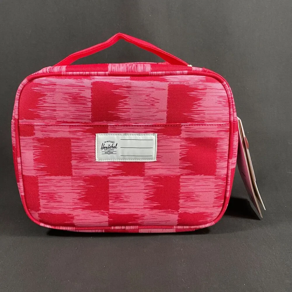 Herschel Supply Company Pop Quiz Lunch Box Little Herschel Pink/Raspberry